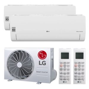 LG Libero Smart Dual Split Air Conditioner 9000+9000BTU Wi-Fi